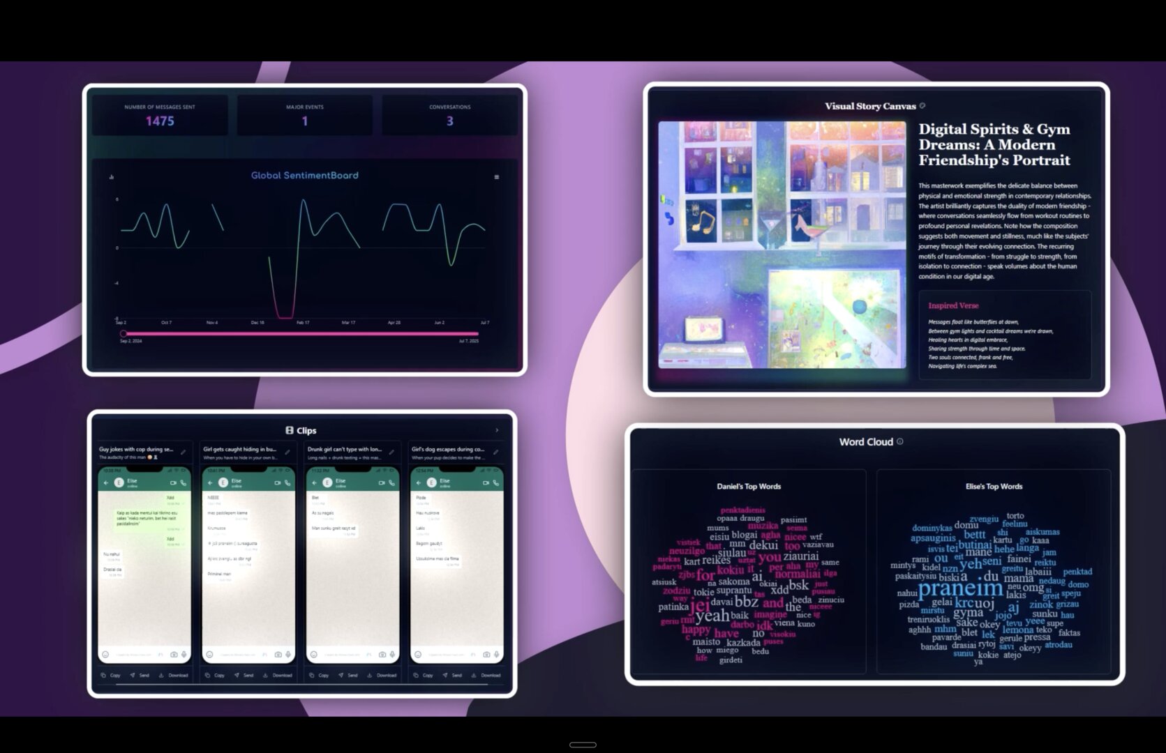 MosaicChats demo preview — click to watch the full demo